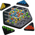 Chain Triangle Chess Triggle Rubber Band Game Strategy Building Board Games