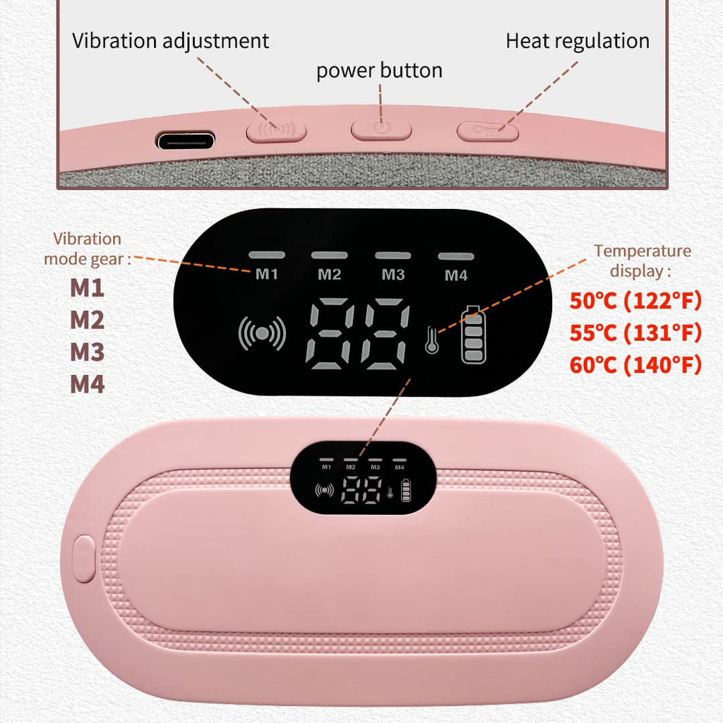 Portable Cordless Heating Pad Temperature Control, Cramps Period Heating Pad