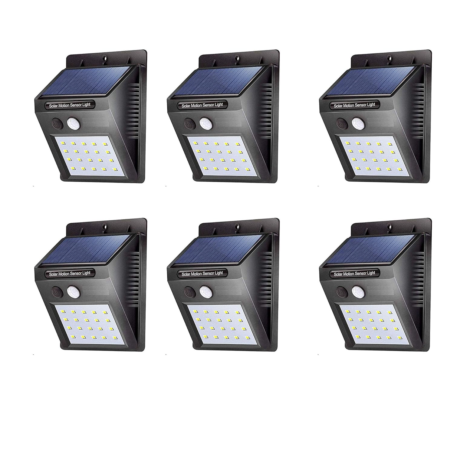 LED Solar Motion Sensor Light