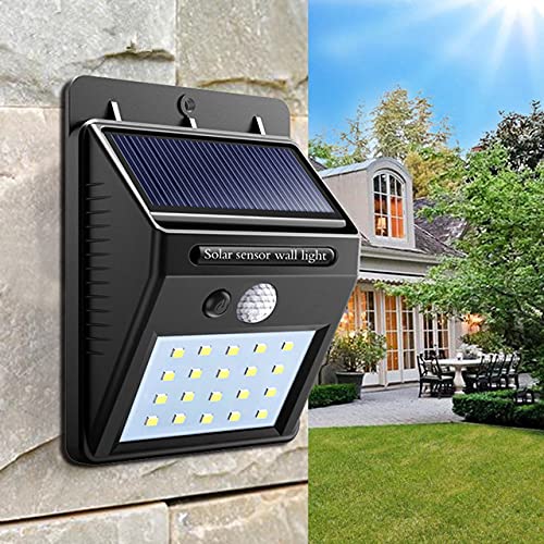 LED Solar Motion Sensor Light